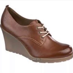 Dr Martens Women’s Mimi Wedge Brown Lace Up Oxford